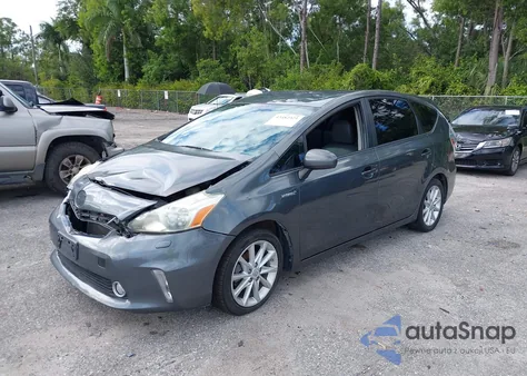 2012 Toyota Prius V Five из США, поврежденный, VIN JTDZN3EU6C3184613
